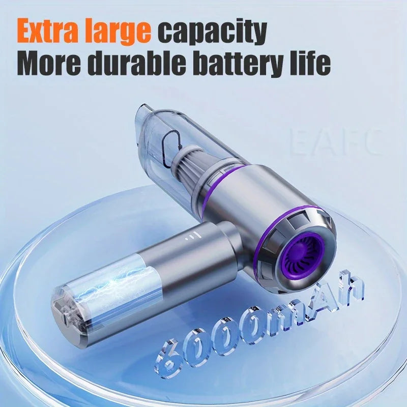 Car Vacuum Cleaner High Power Portable Handheld Wireless Brushless Motor Cleaning Machine Powerful Air Duster for Home Appliance